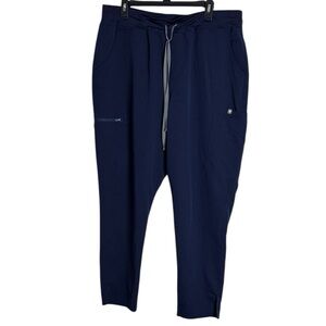 Figs Women’s Technical Collection Kade Healthwear Navy Cargo Scrub Pants sz XXL